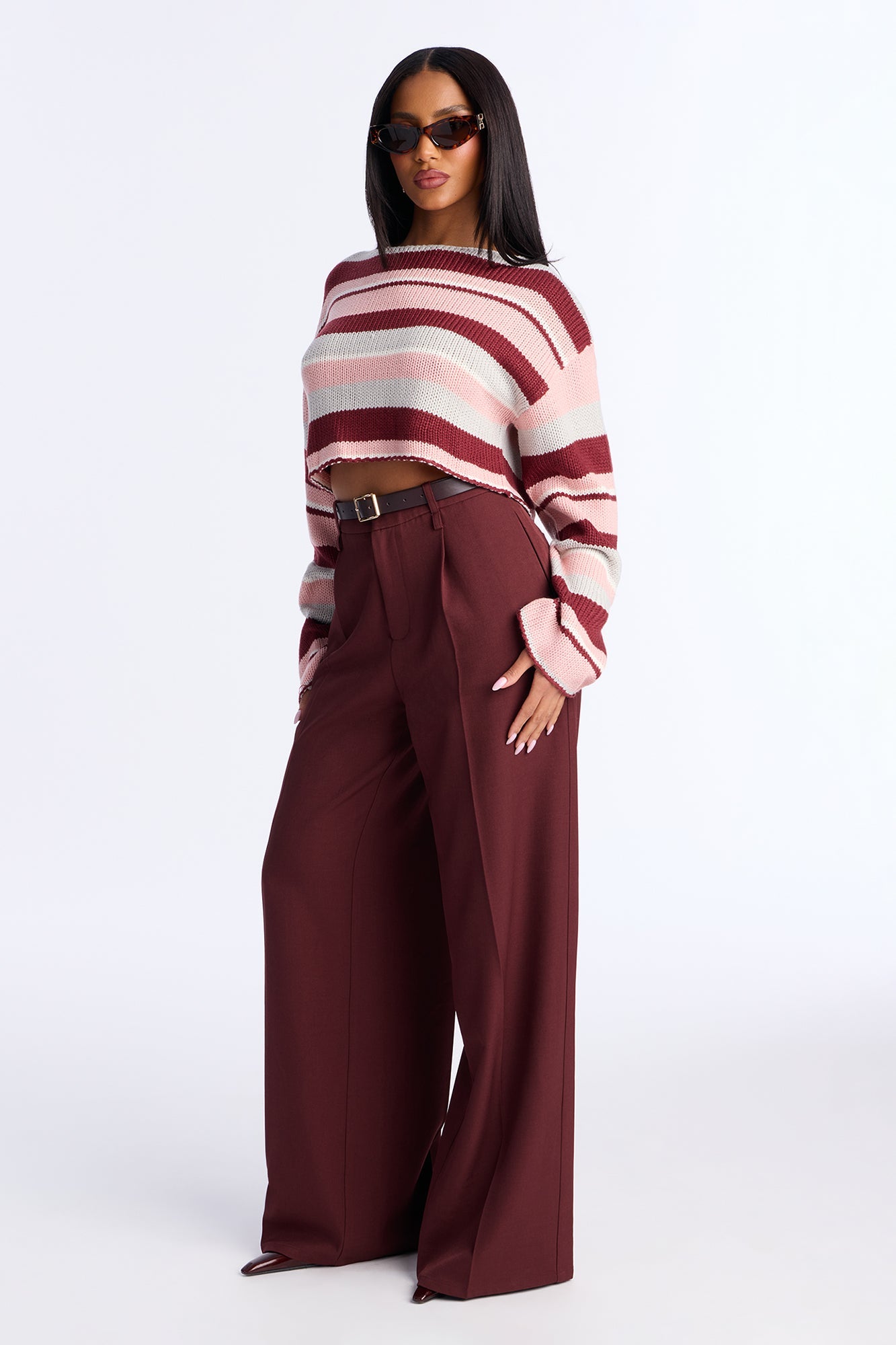 So Typical Color Block Bolero Sweater - Multi Color