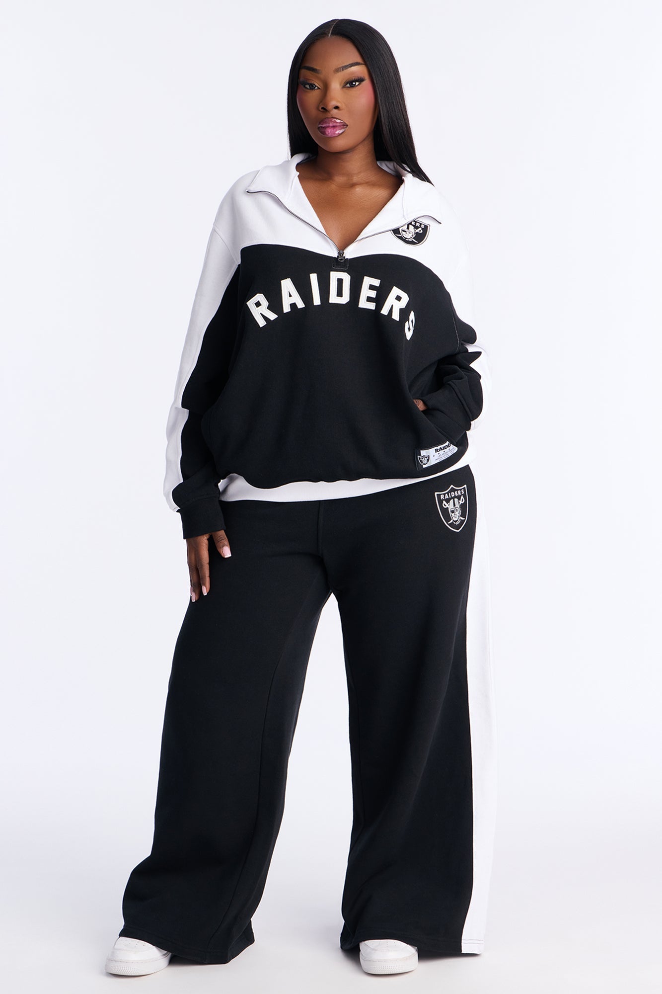 NFL Raiders Fleece Sweatpants - Black