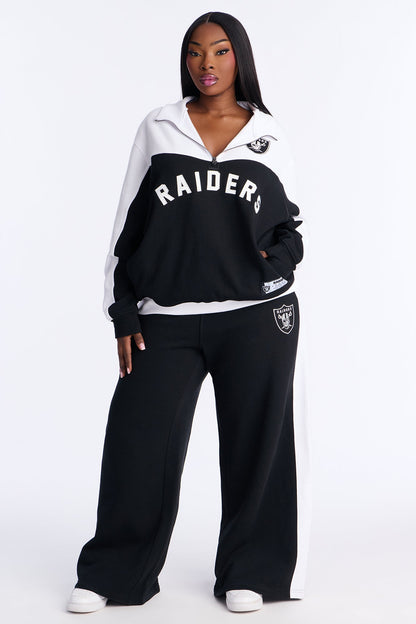 NFL Raiders Fleece Sweatpants - Black