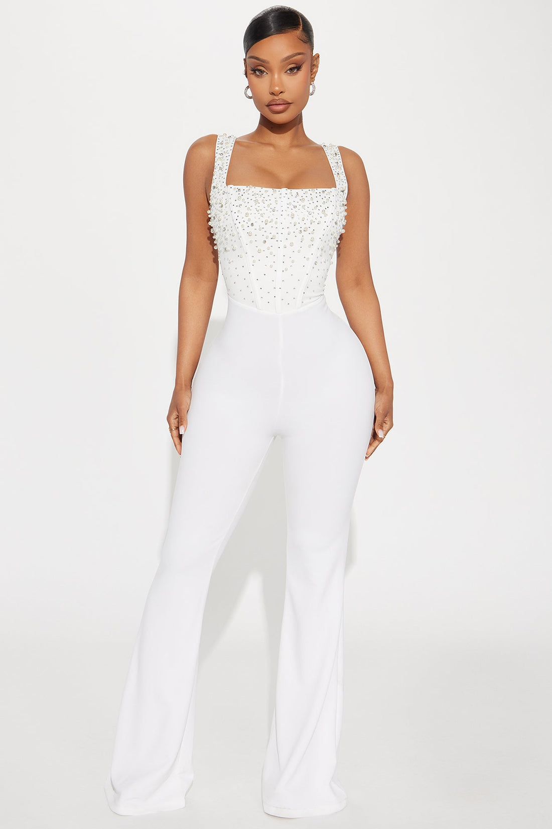 Special Moments Jumpsuit - White