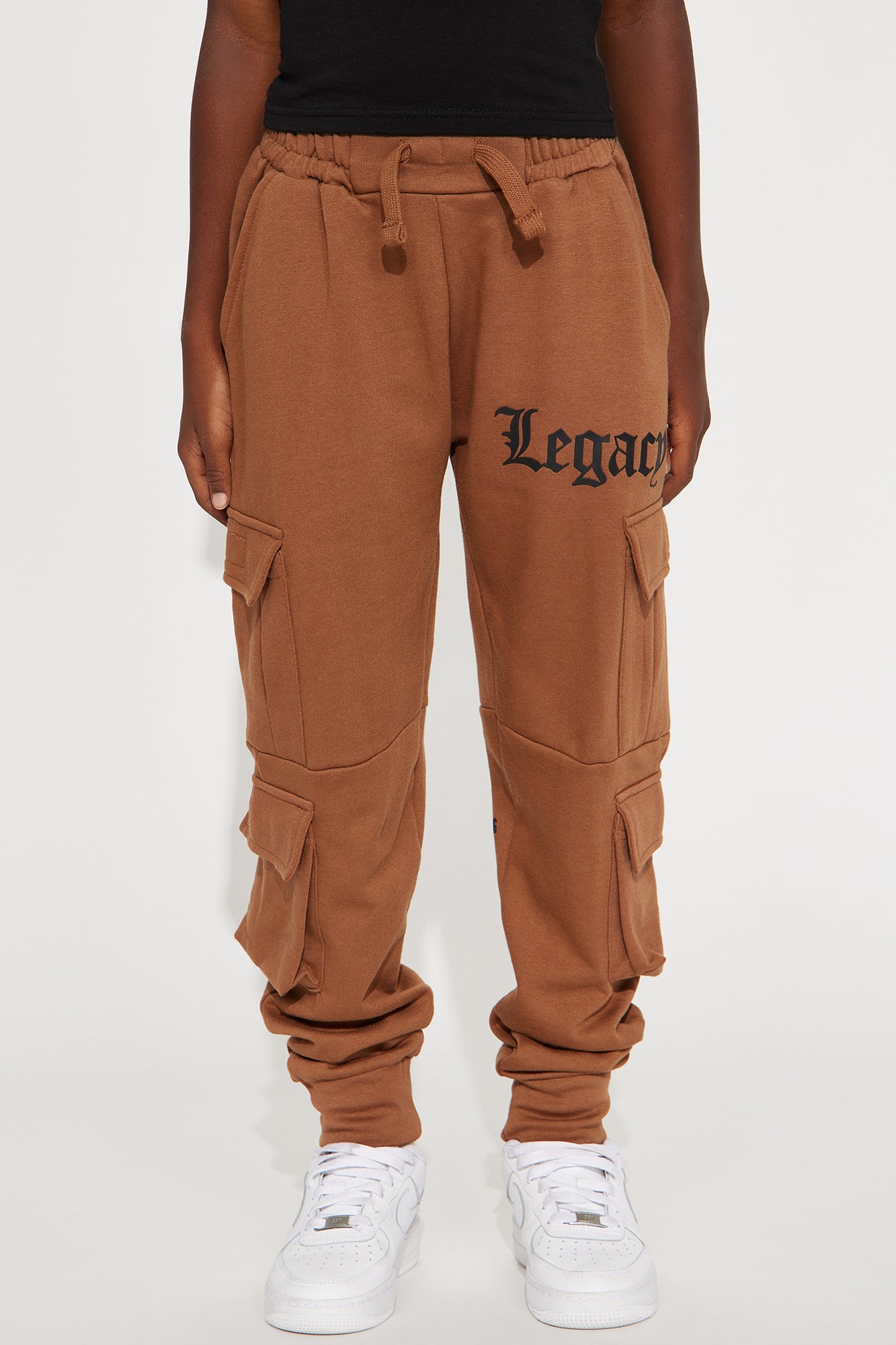 Mini Live Your Legacy Fleece Jogger Pant - LightBrown