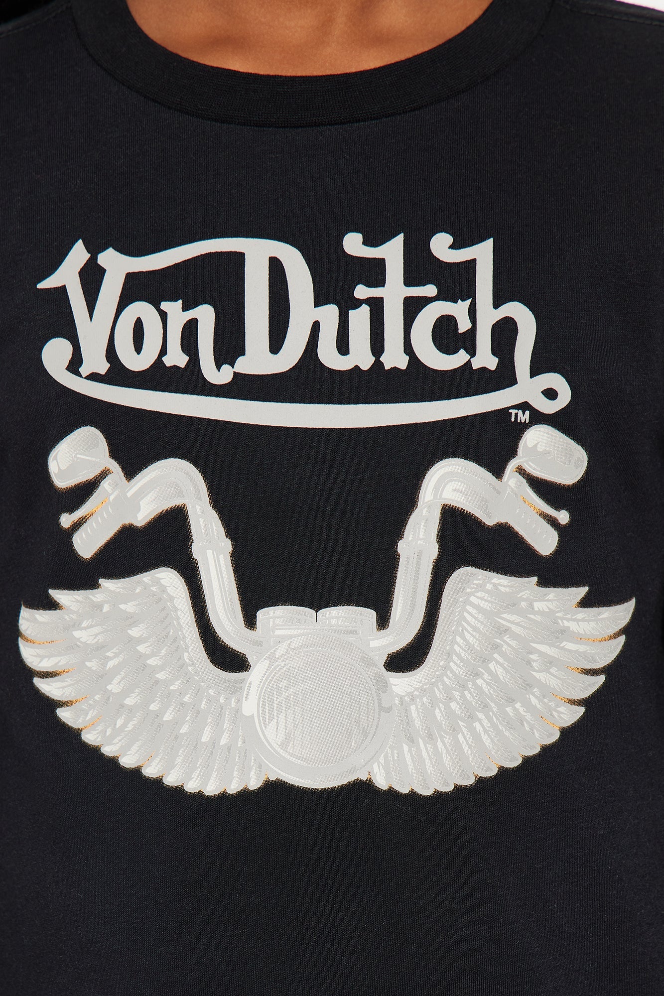 Mini Von Dutch Hit The Road Long Sleeve Top - Black