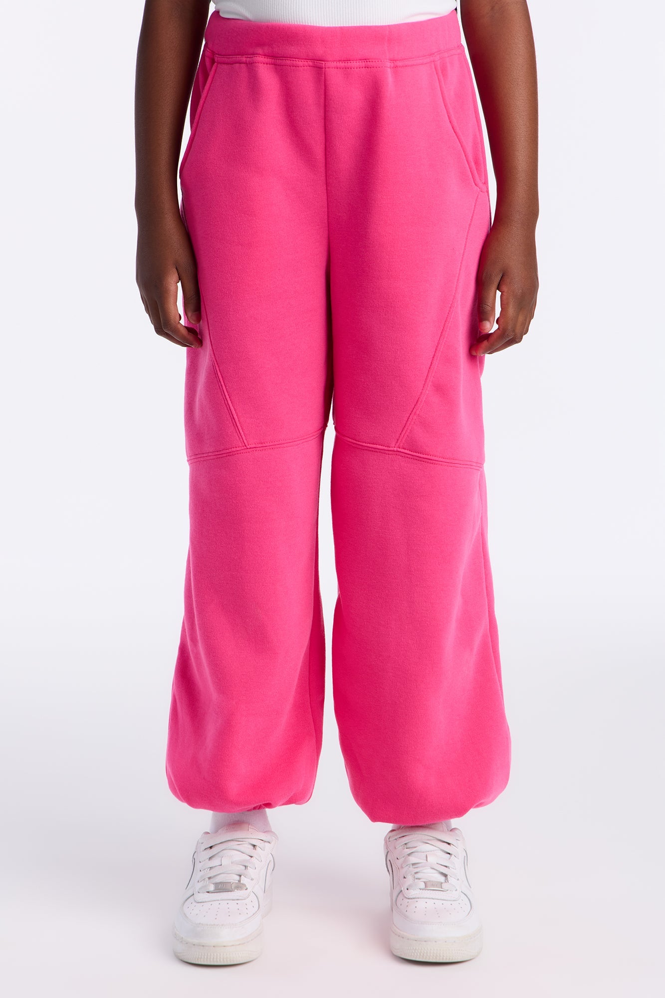 Mini In Any Case Jogger Pants - Hot Pink