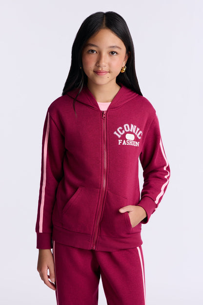 Mini Iconic 94 3pc Jogger Pant Set - Burgundy/combo