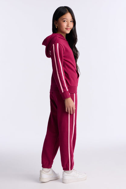 Mini Iconic 94 3pc Jogger Pant Set - Burgundy/combo