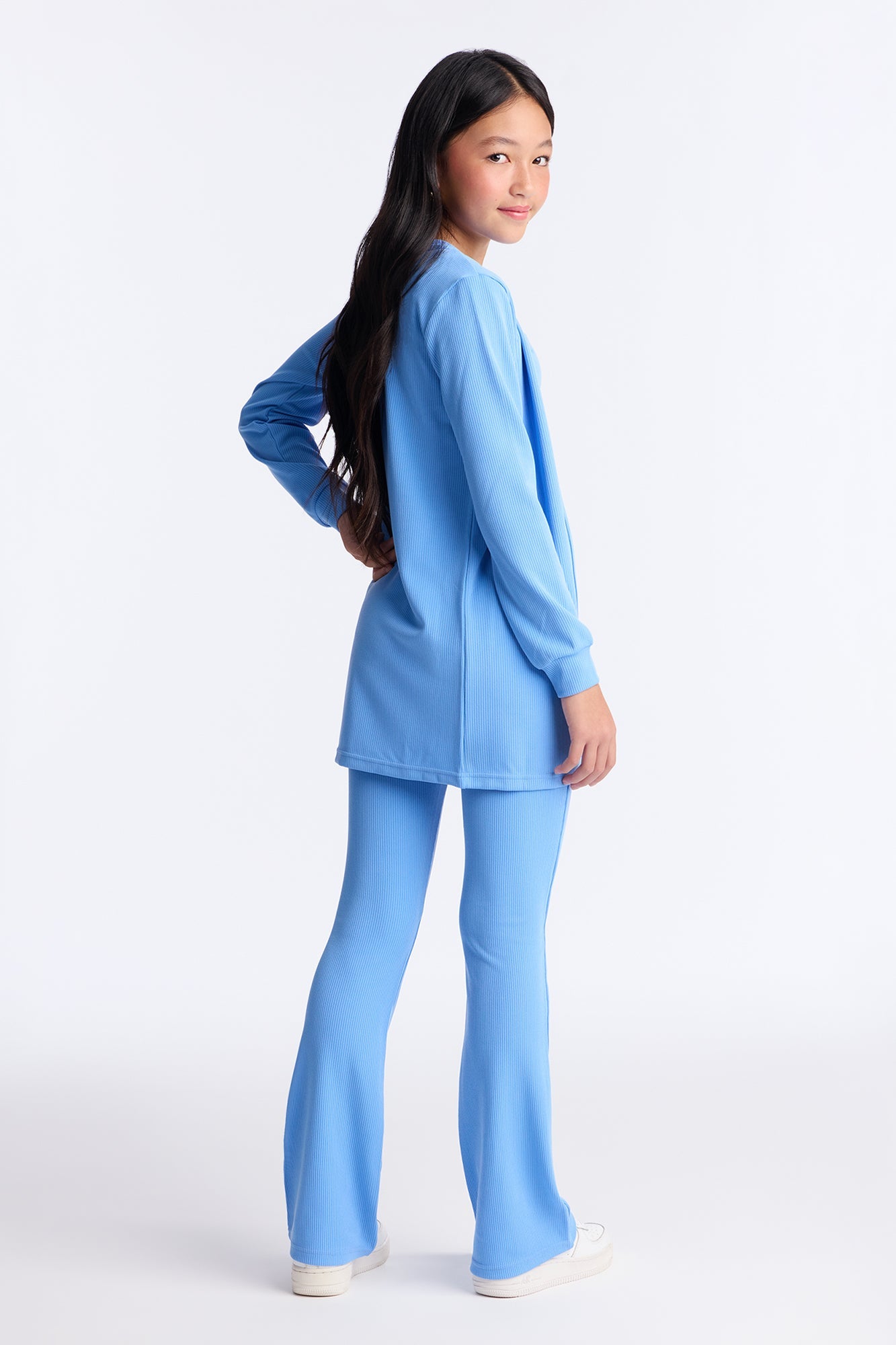 Mini Lets Roll Pant Set - Blue
