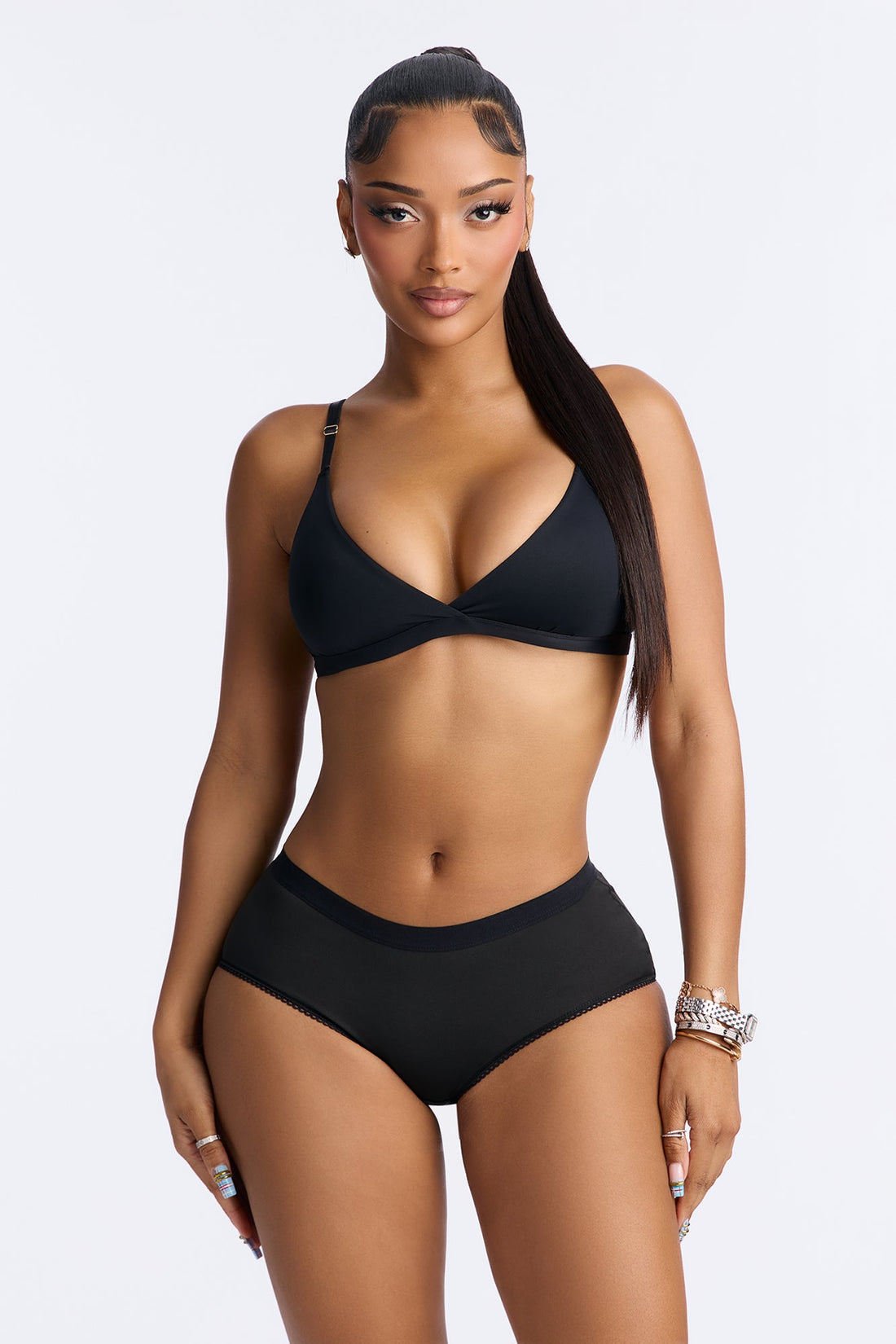 Black Girl Magic Boyshort - Black