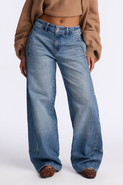 Superstitions Straight Leg Jean - Medium Wash