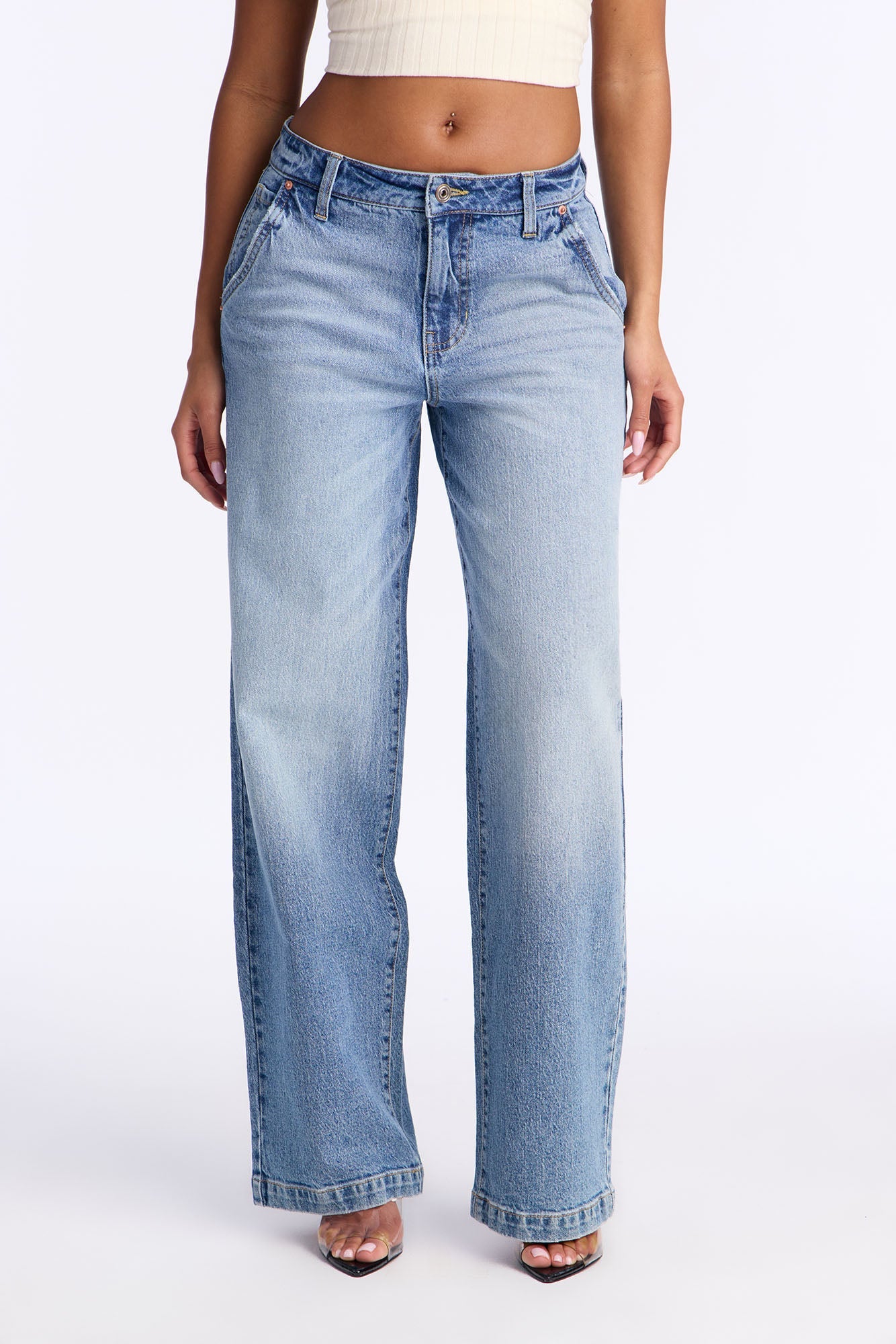 Just Relax Trouser Jeans - Light Wash