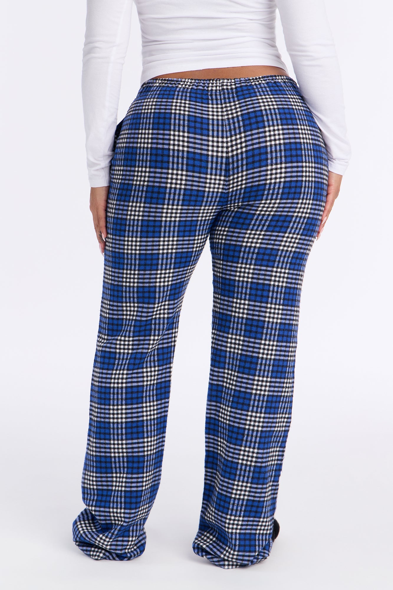 So Chill Flannel PJ Pants - Blue/combo