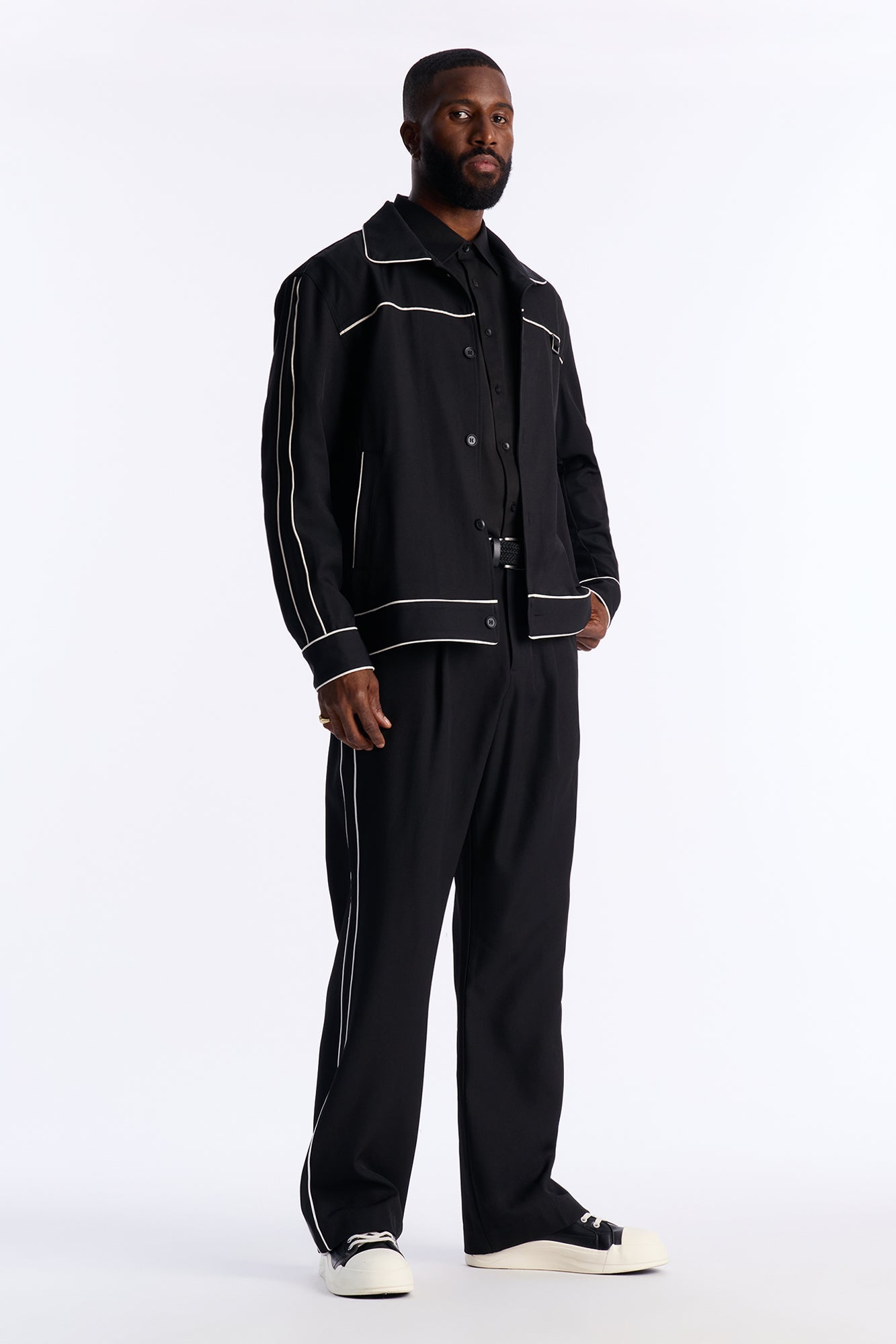 The Framework Tuxedo Trouser - Black