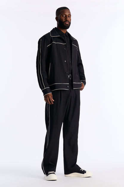 The Framework Tuxedo Trouser - Black
