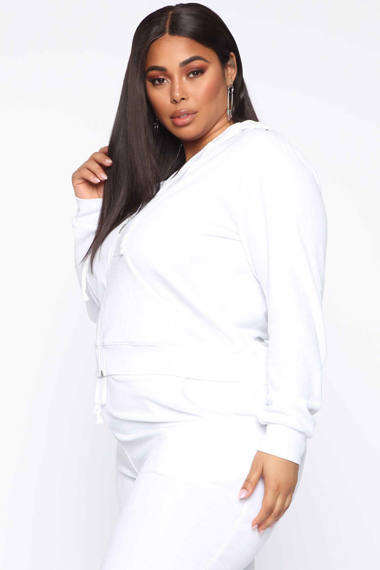 The Original Trendsetter Velour Set - White