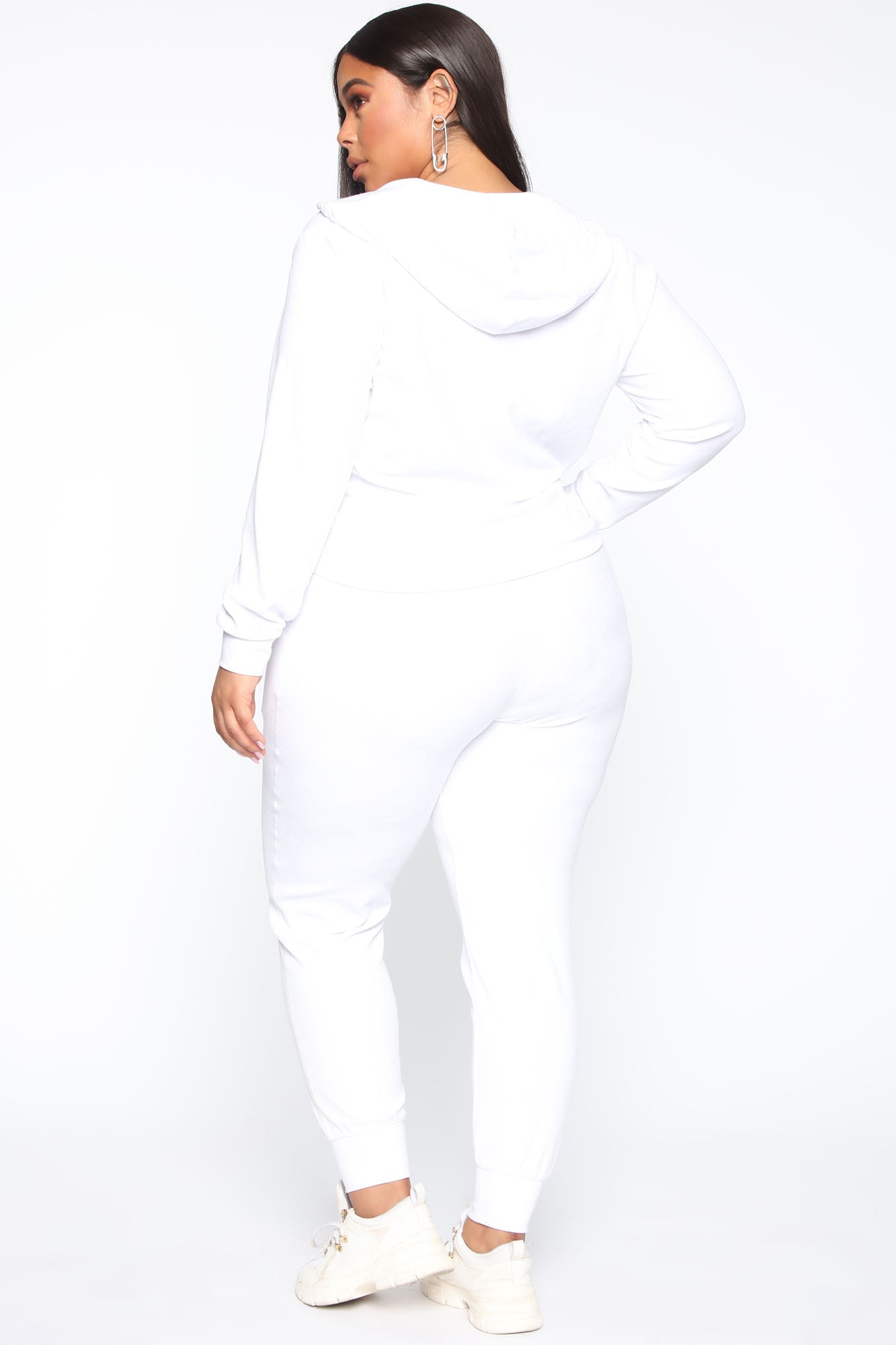 The Original Trendsetter Velour Set - White