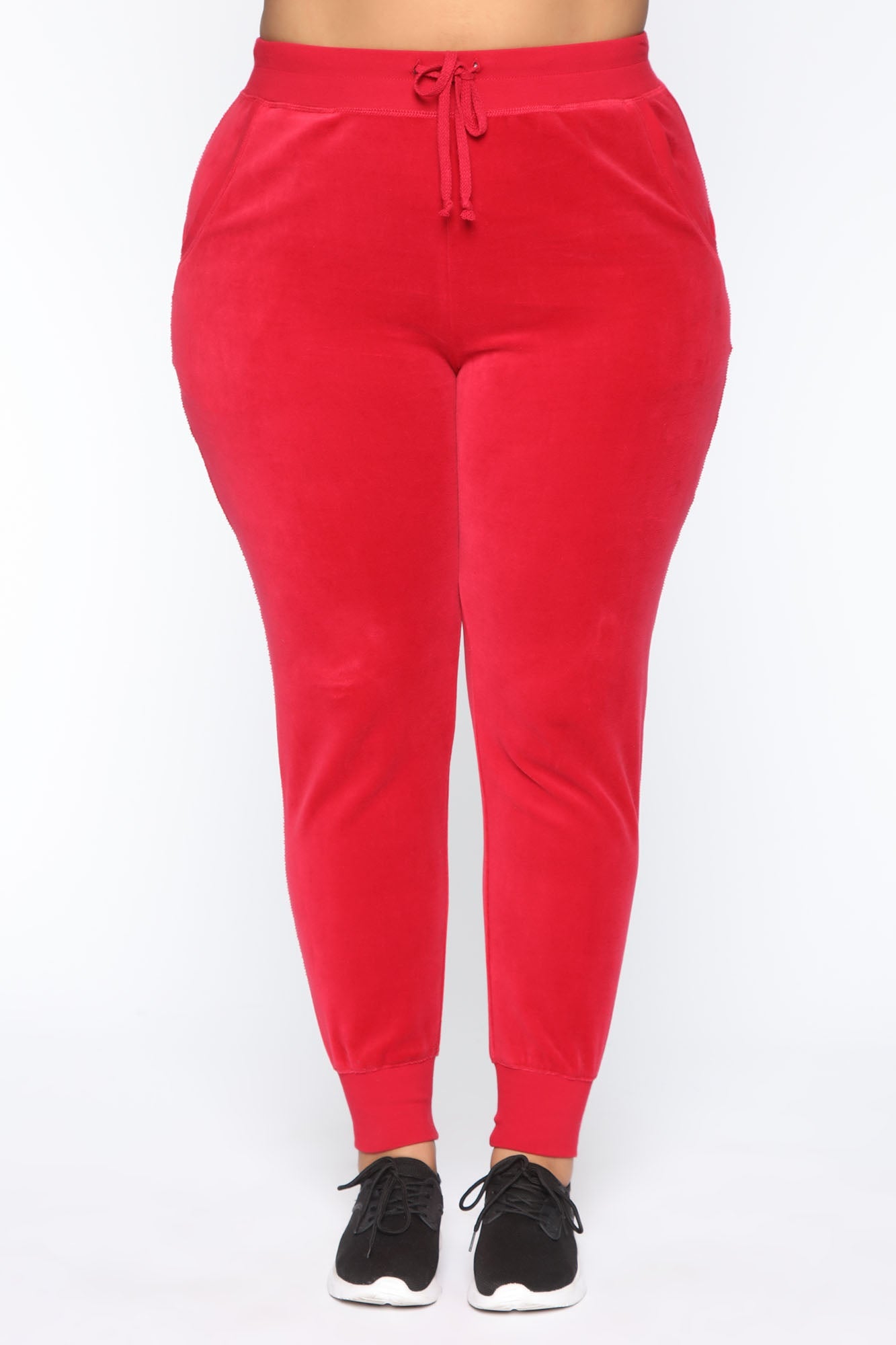 The Original Trendsetter Velour Set - Red