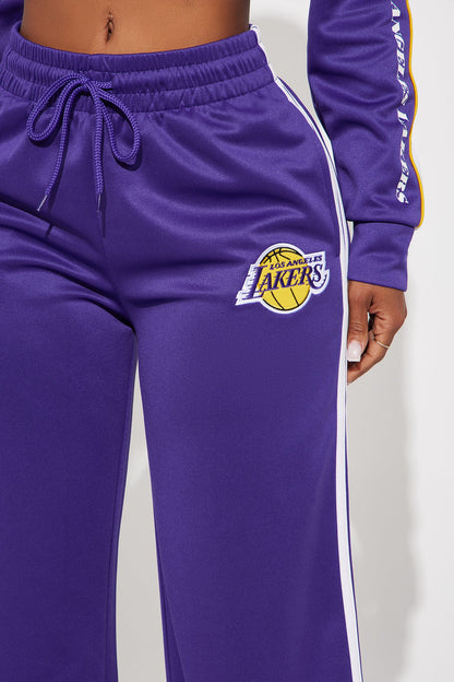 Lakers Halftime Wide Leg Pant - Purple