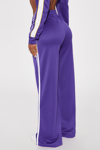 Lakers Halftime Wide Leg Pant - Purple