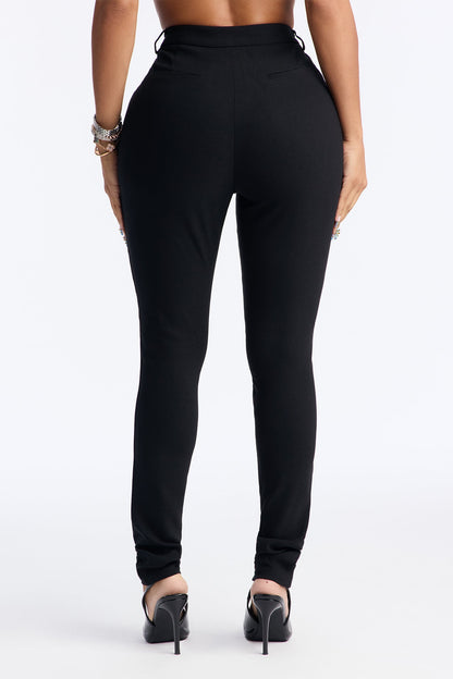 Tall Raise The Bar Skinny Trouser - Black