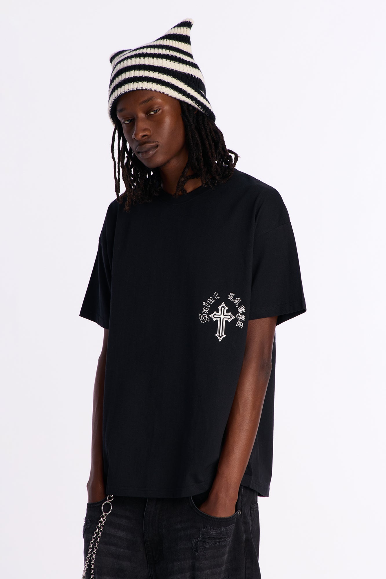 Cross My Heart And Hope To Live Short Sleeve Tee - Black