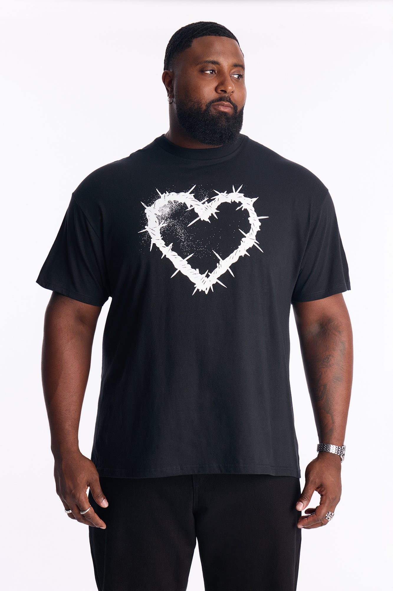 Mayhem Love Chaos Short Sleeve Tee - Black
