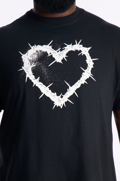 Mayhem Love Chaos Short Sleeve Tee - Black