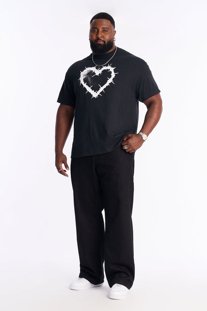Mayhem Love Chaos Short Sleeve Tee - Black