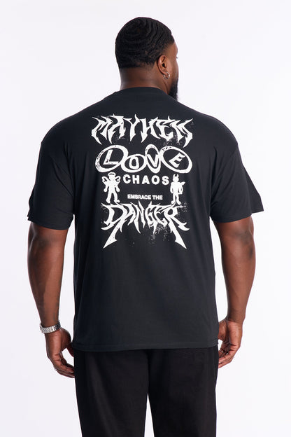 Mayhem Love Chaos Short Sleeve Tee - Black