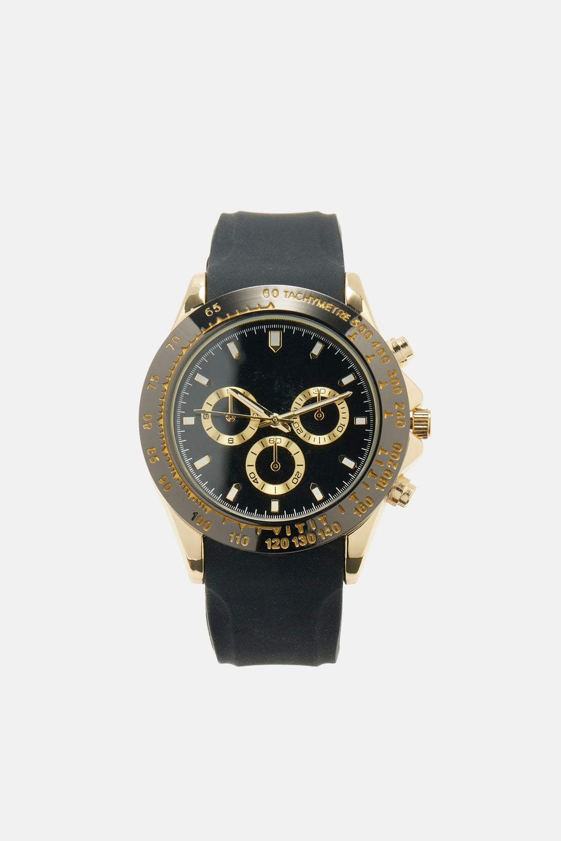 Time To Go Watch - Gold/Black