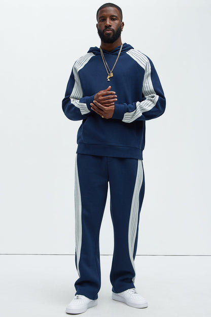 Tyson Road Runnin Hoodie - Blue/combo