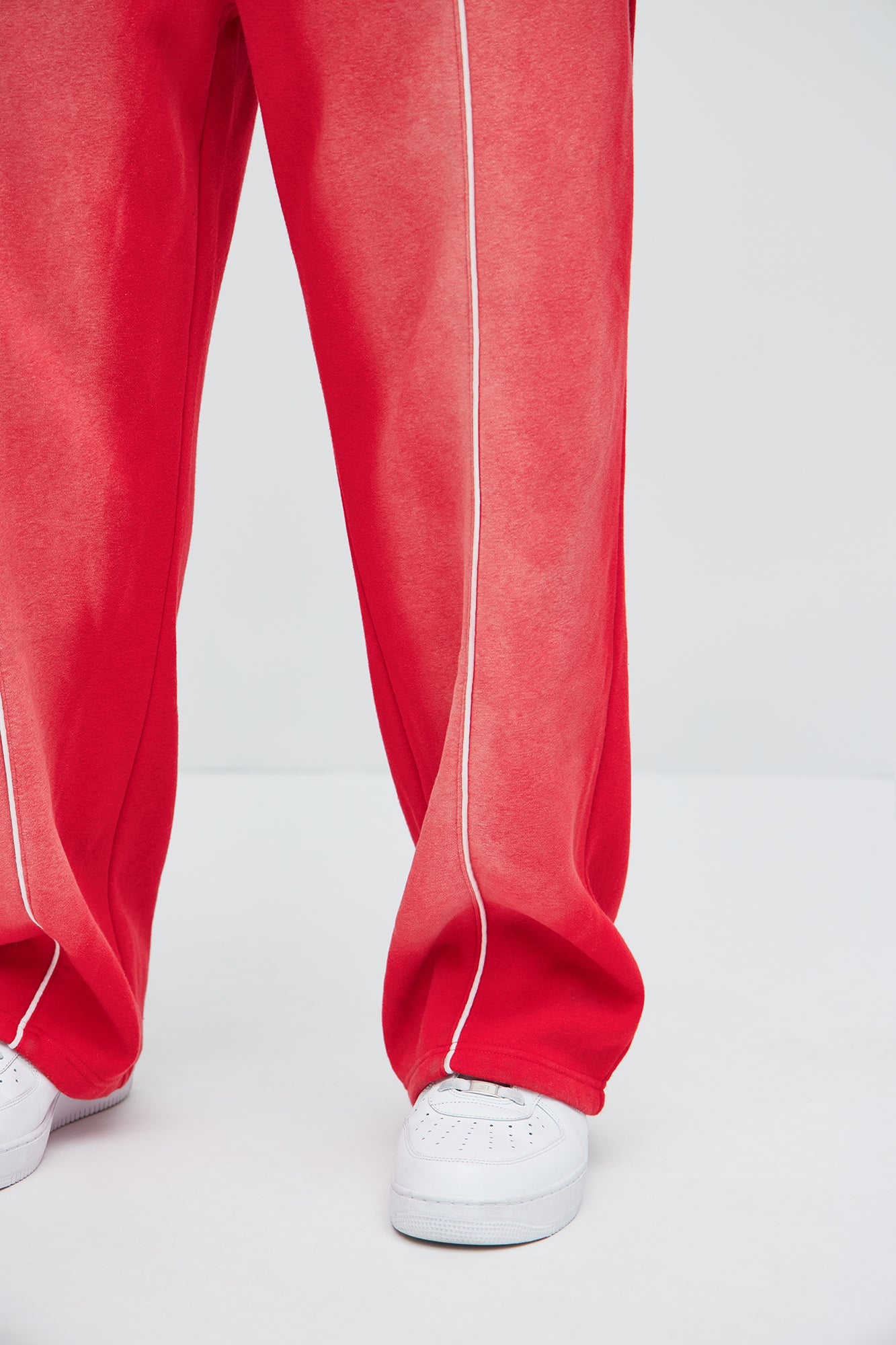 Tyson Just Go With It Straight Sweatpants - Red