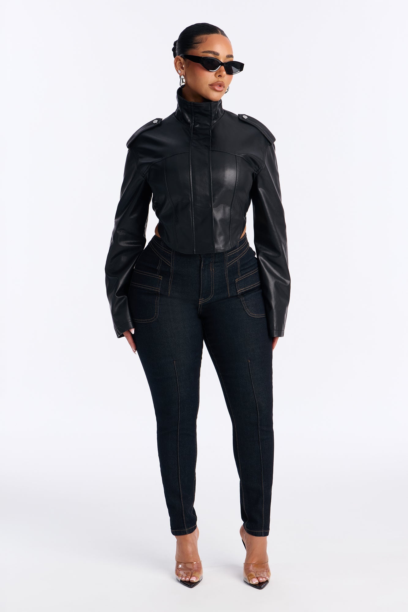 Melrose Stretch Skinny Jeans - Dark Denim