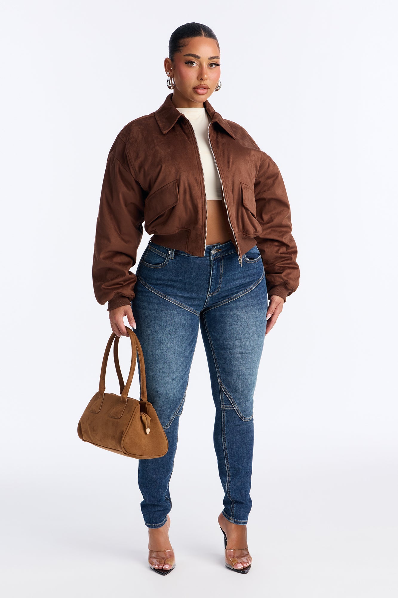 Time To Ride Moto Skinny Jeans - Dark Wash