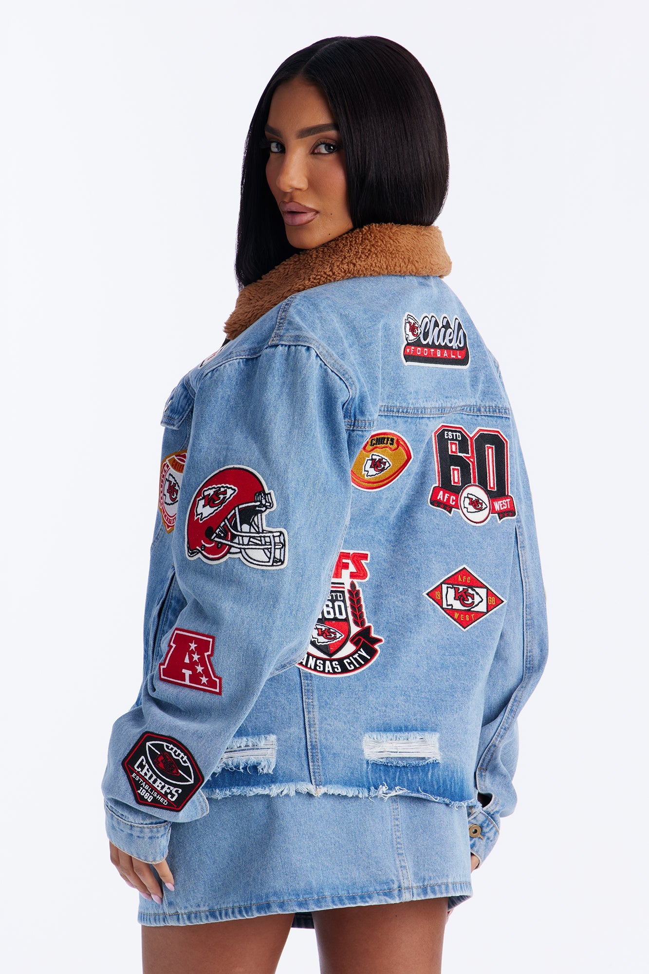 NFL Kansas City Chiefs Jacket - Denim