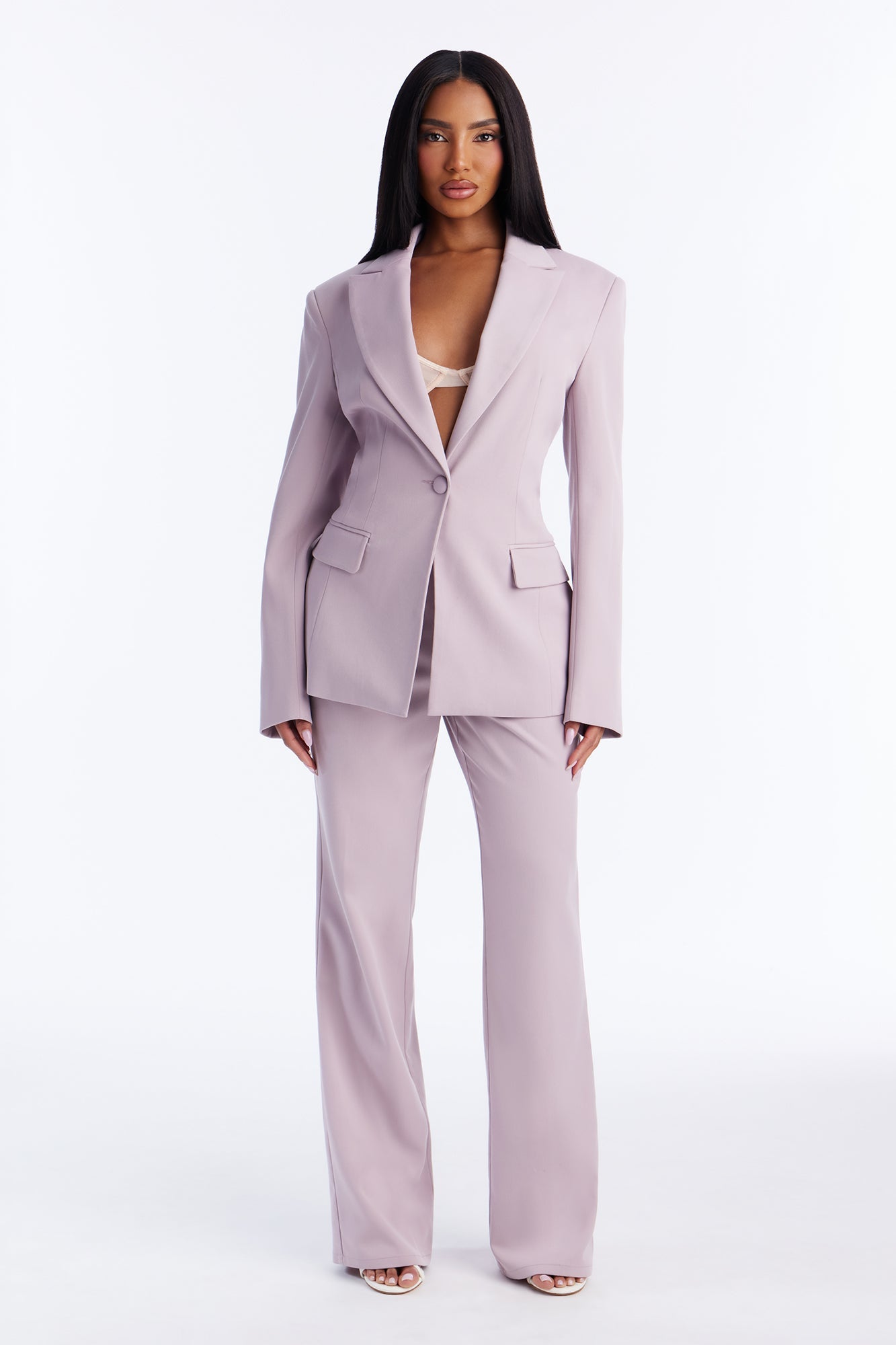 Forgotten Love Straight Leg Trouser Pant 32″ - Orchid