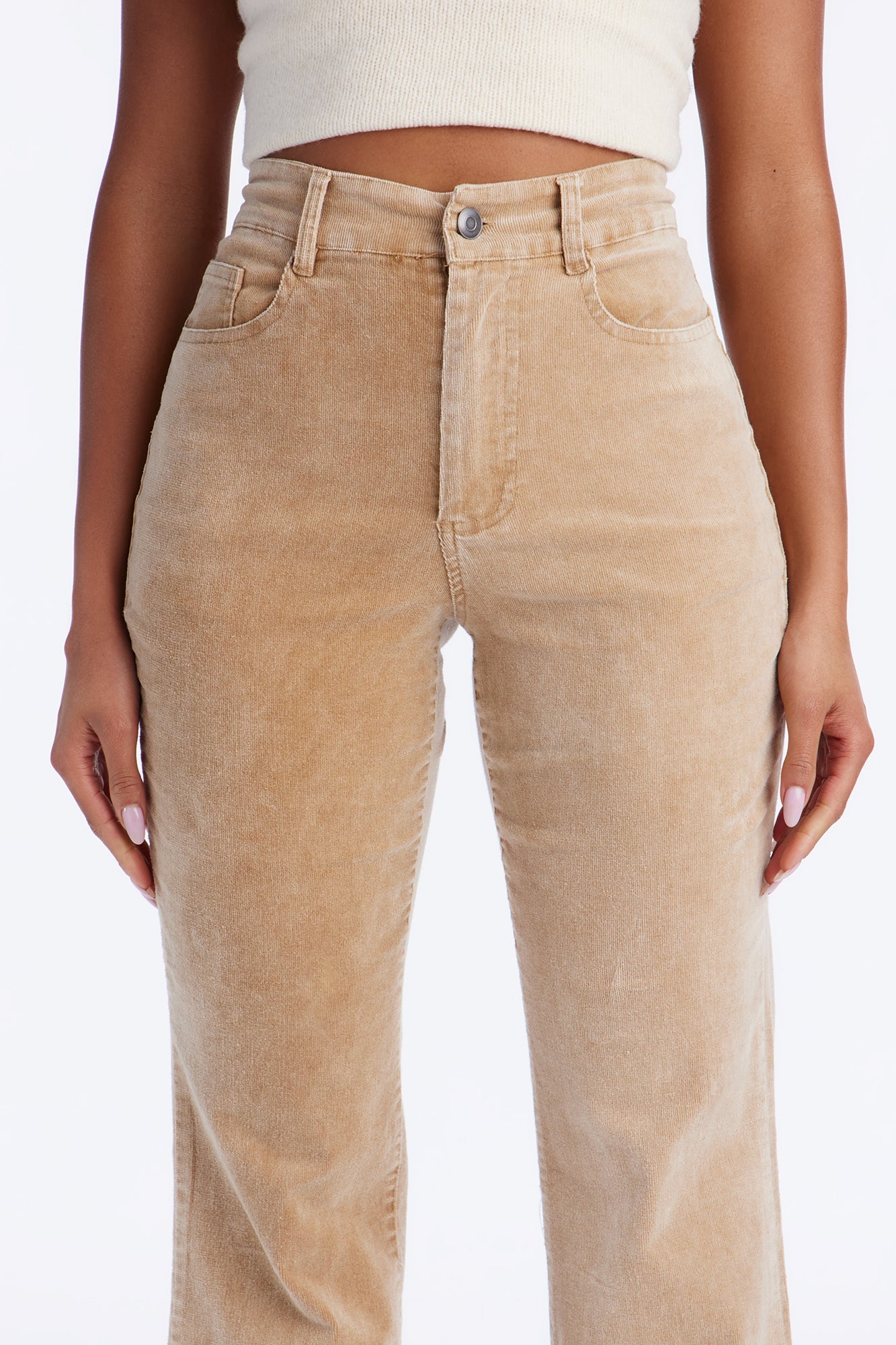 Chasing Sunsets Corduroy Flare Pant 32″ - Mustard