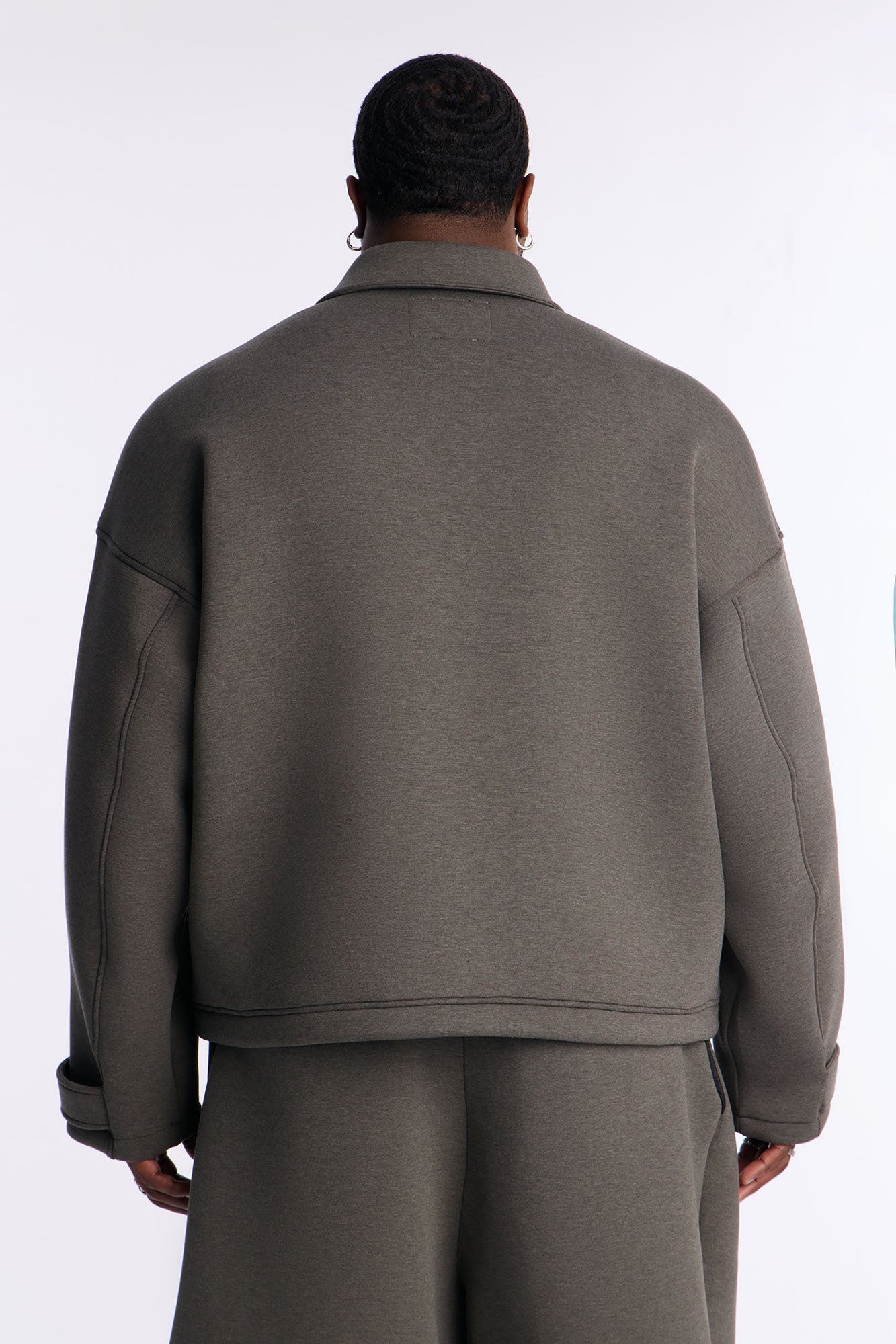 The Boxy Arclight Interlock Jacket - Brown