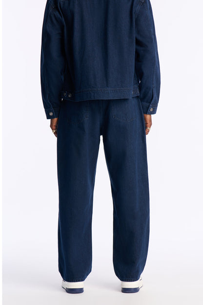 Barrel Aime Pleated Jean - Indigo
