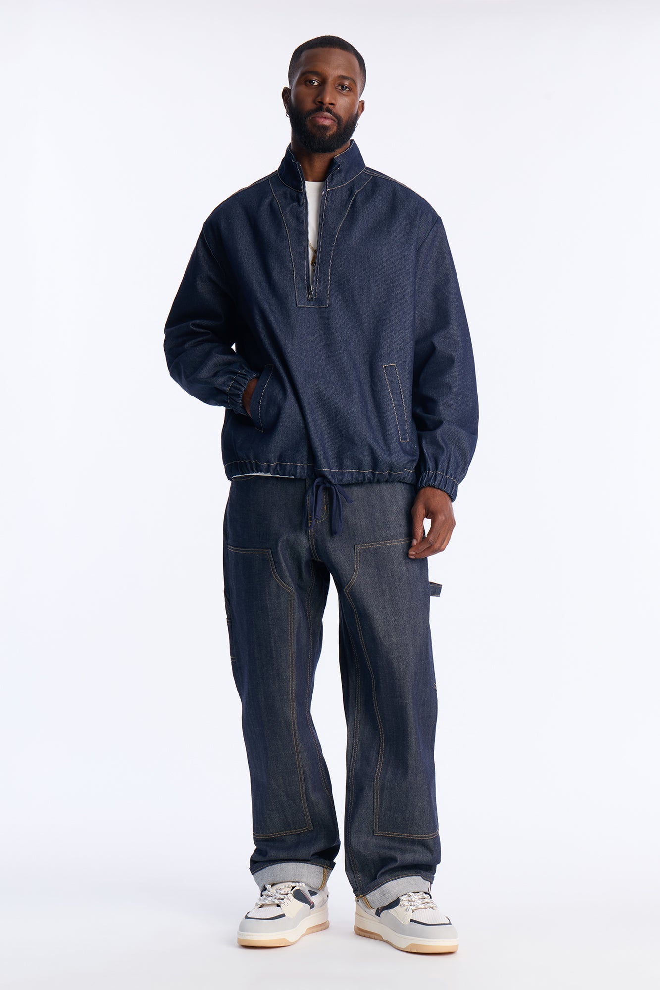 Changes Denim Anorak Jacket - Indigo