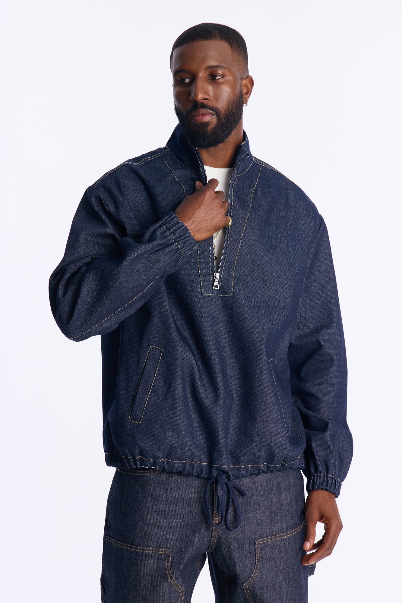 Changes Denim Anorak Jacket - Indigo