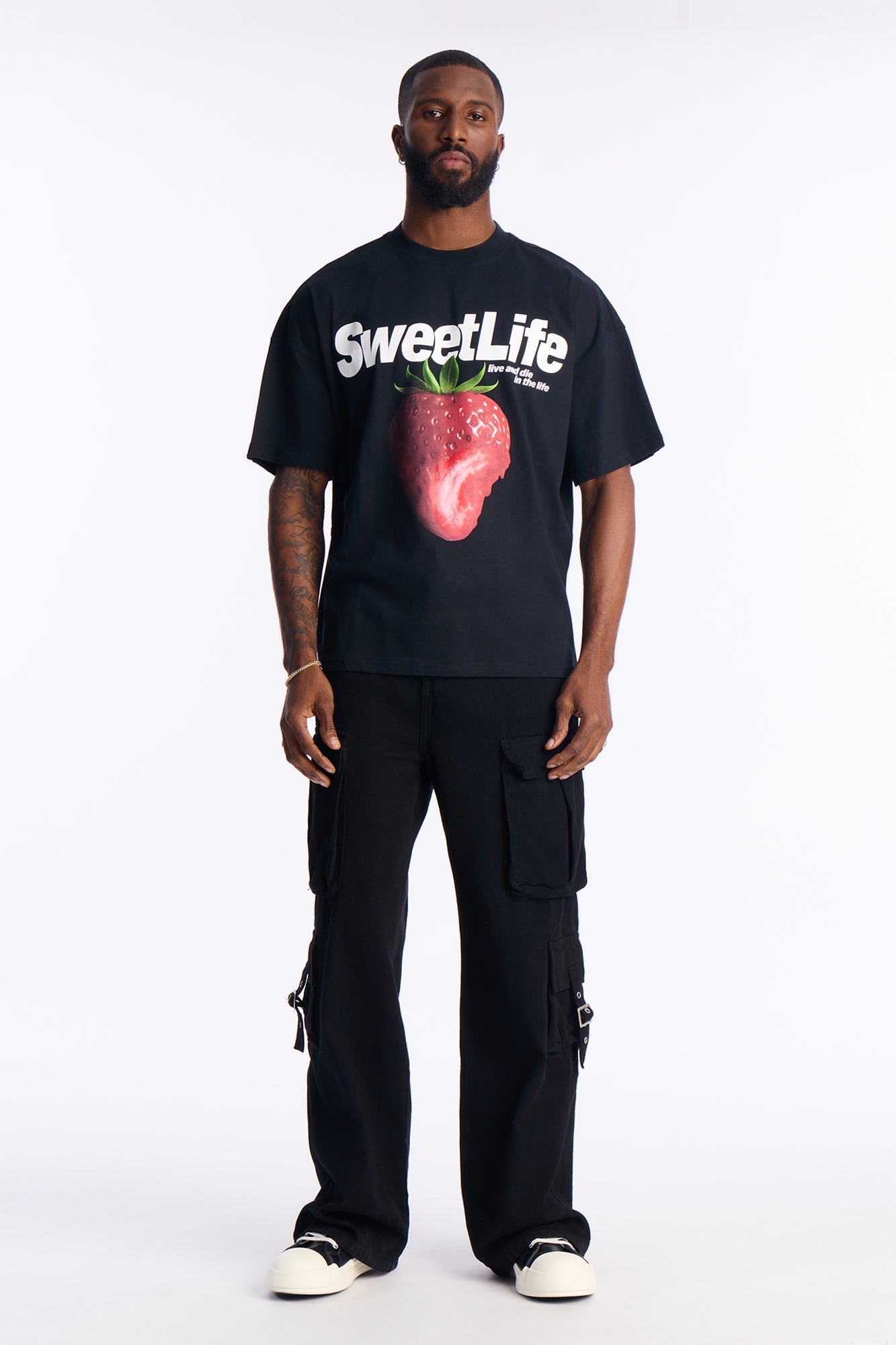 Sweetlife Boxy Short Sleeve Tee - Black