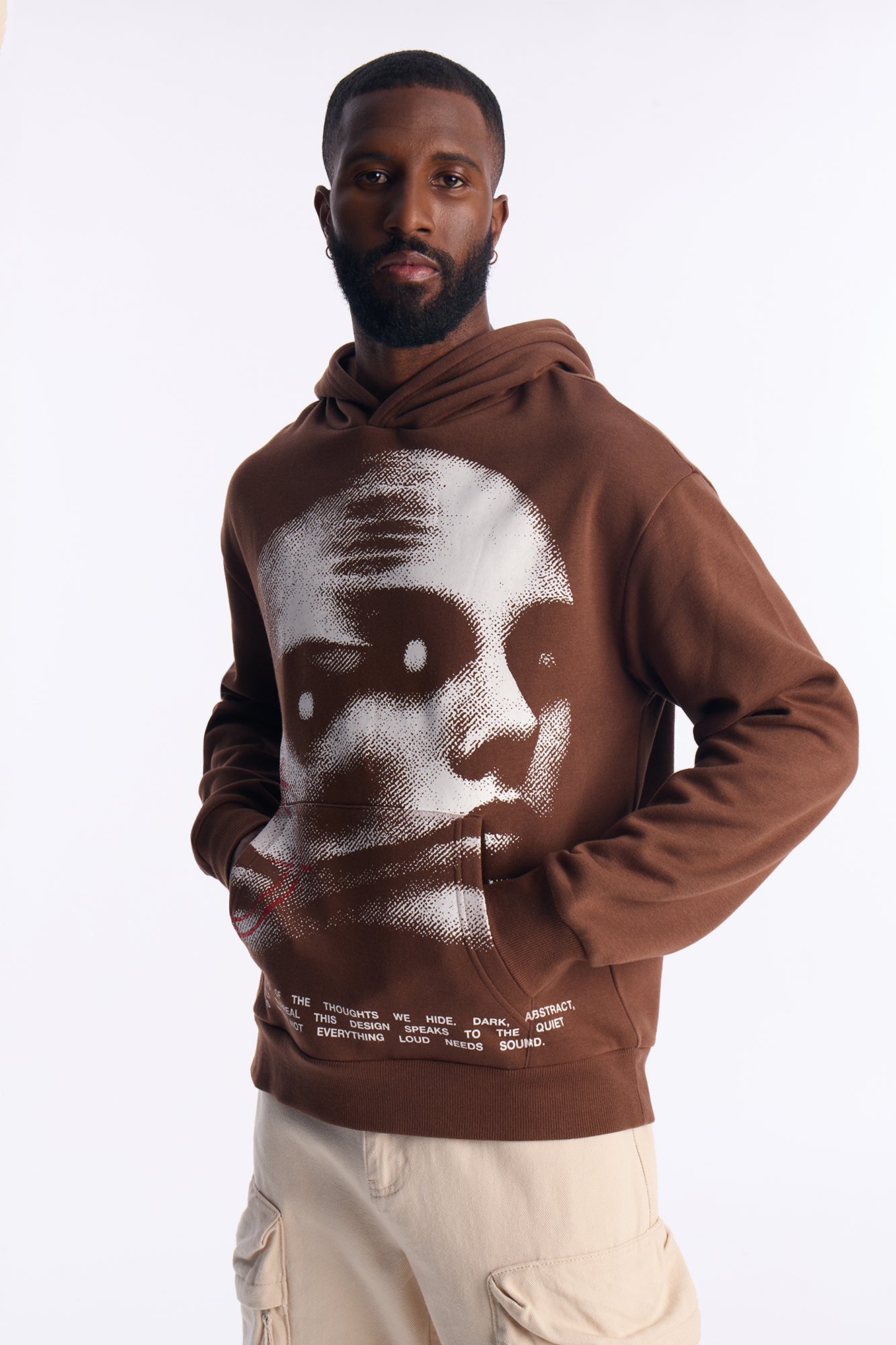 Echoes Hoodie - Brown