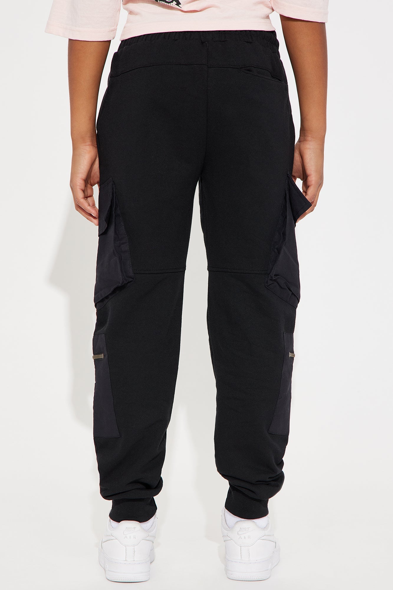 Mini Not Basic Fleece Jogger Pant - Black