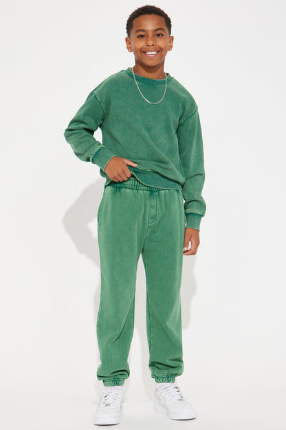 Mini Tyson Heavy Wash Jogger - Green