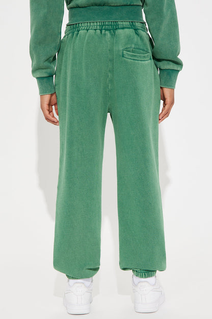 Mini Tyson Heavy Wash Jogger - Green