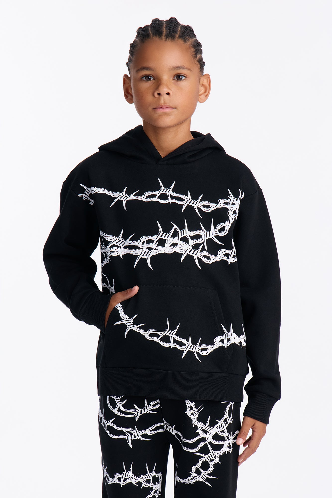 Mini Bound Faith Hoodie - Black