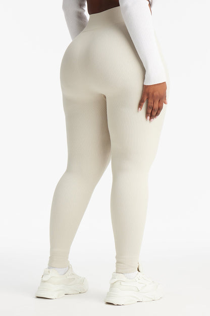 Feel The Burn Active Legging - Stone