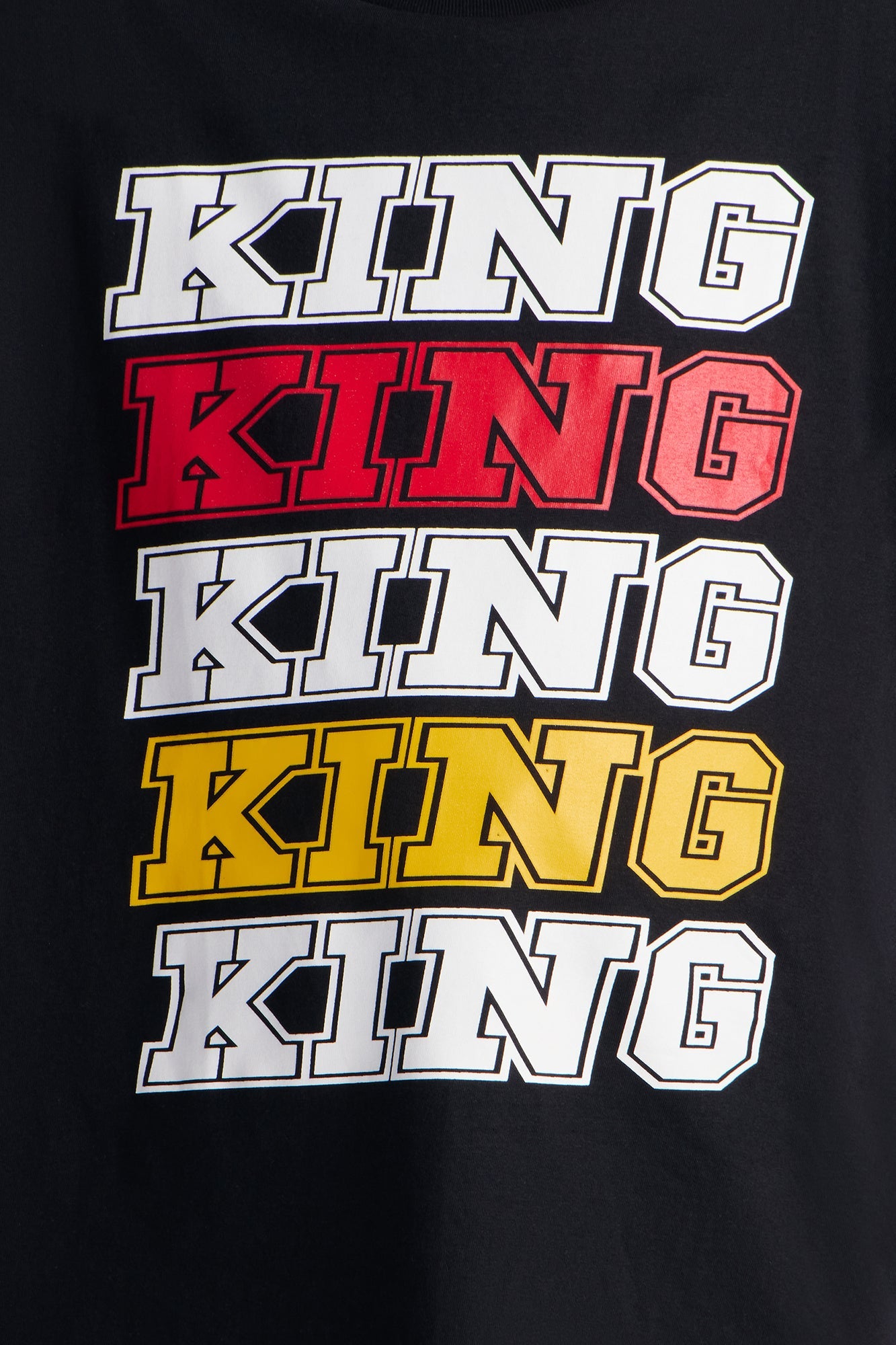 Mini Always A King Short Sleeve Tee - Black