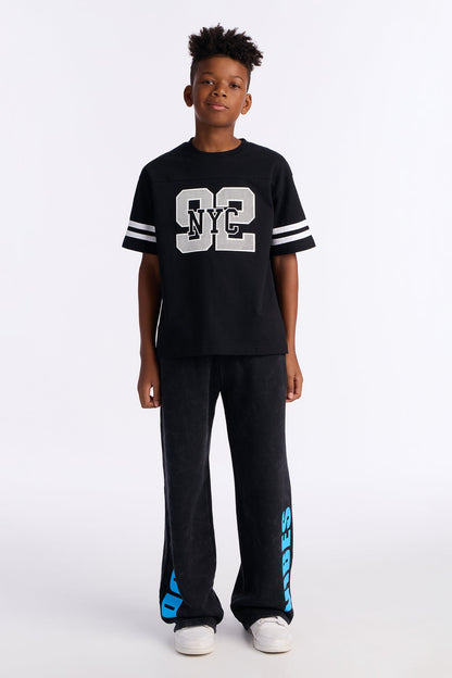 Mini NYC 92 Short Sleeve Jersey - Black