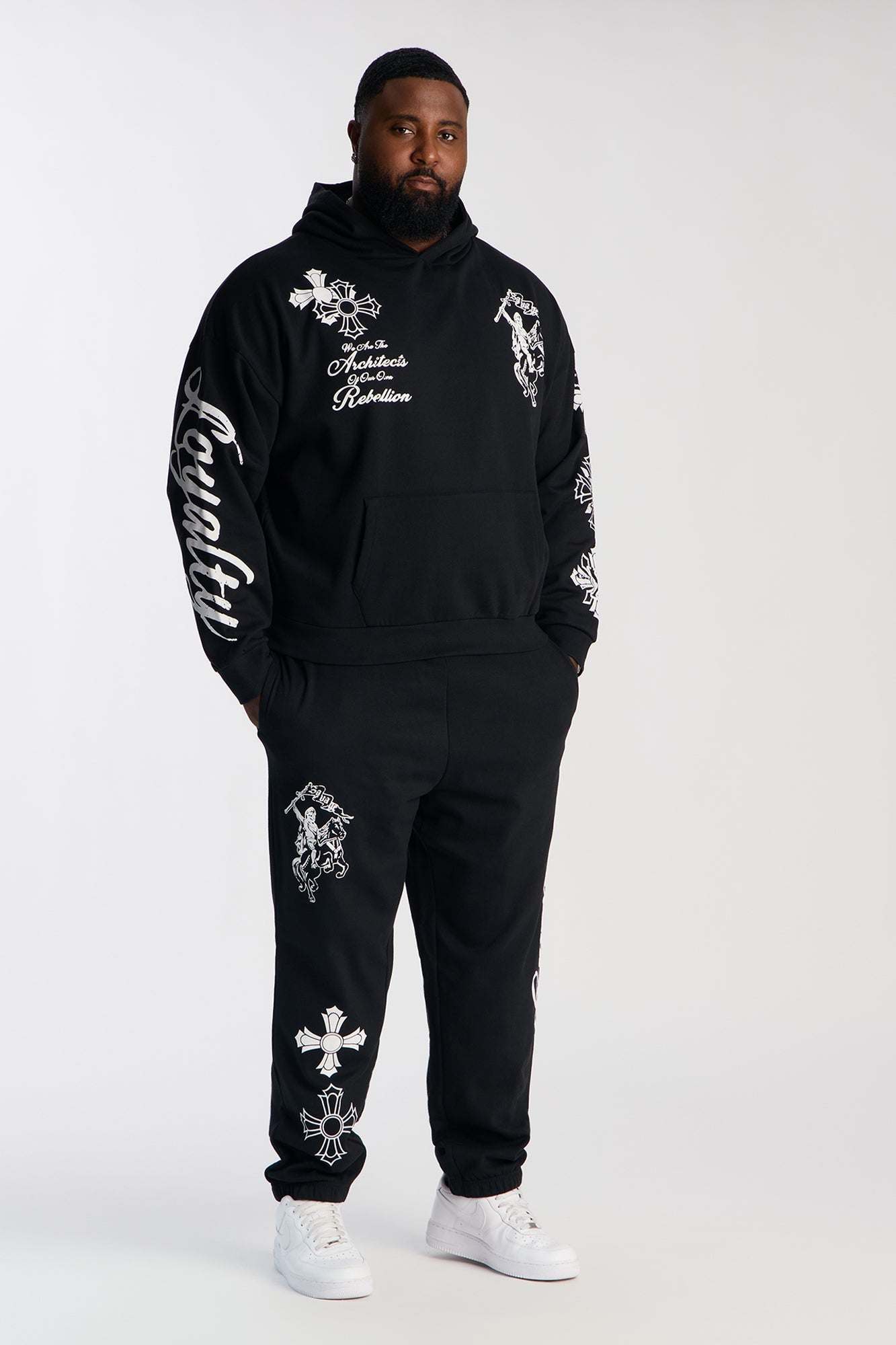 Loyalty Royalty Jogger - Black