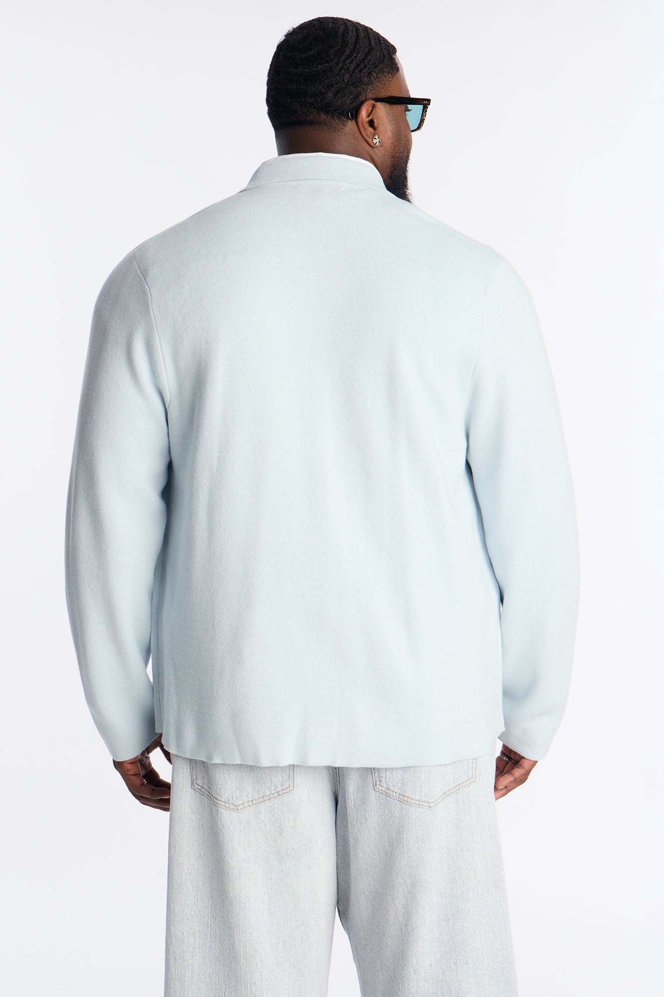 Daily Cardigan Sweater - Blue